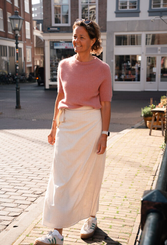 linnen skirt wrap 255 Kirsten