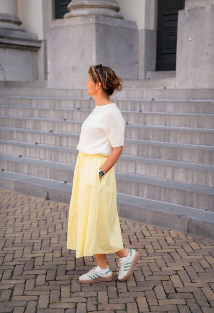 skirt juli yellow