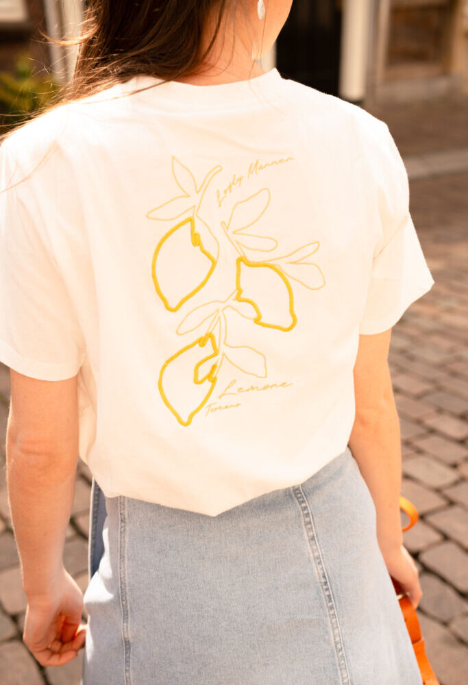 Lofty manner t-shirt Elin white