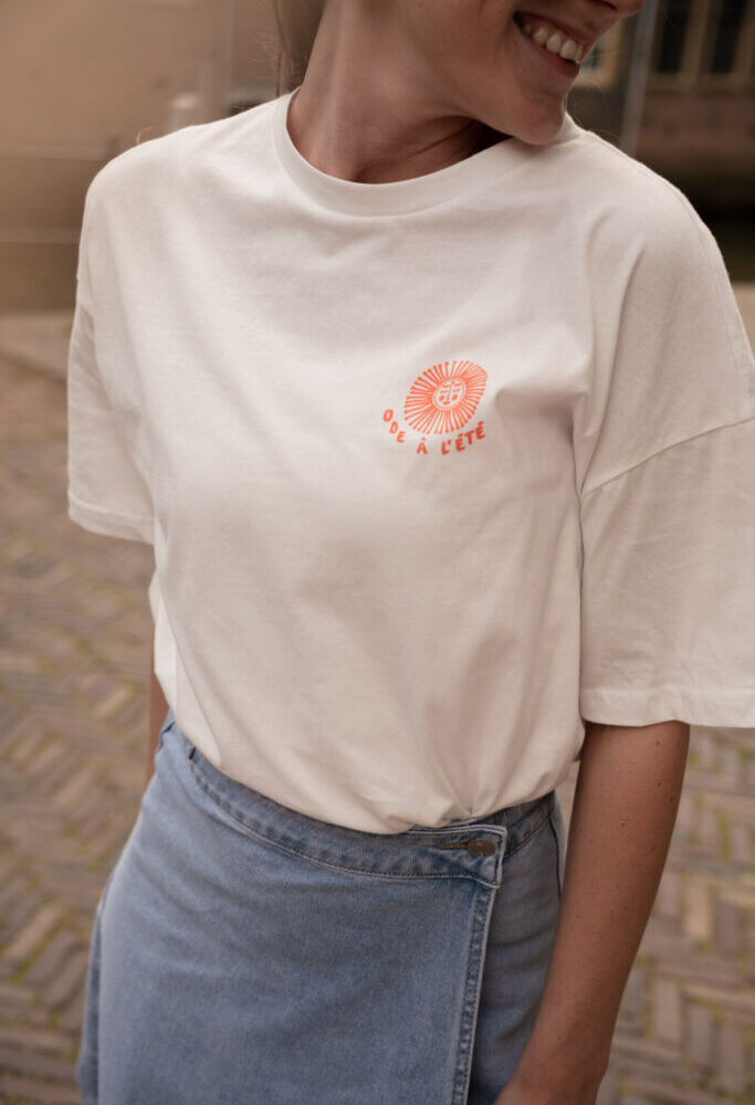 White shirt ode a l'ete