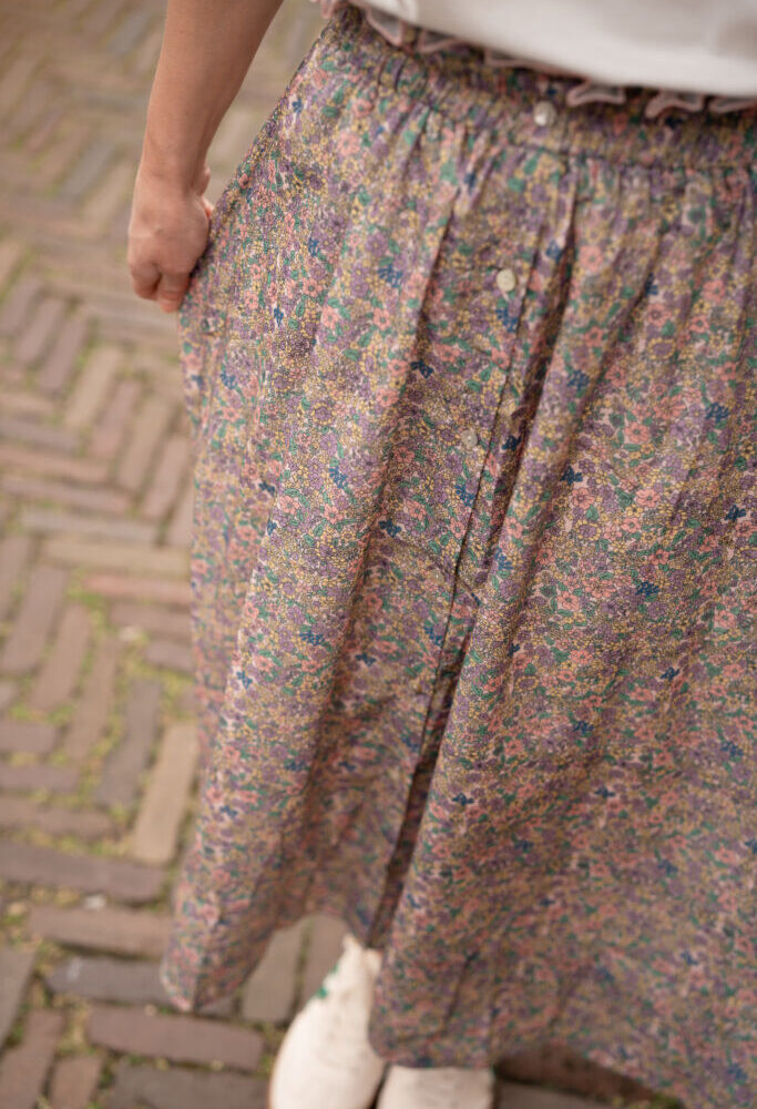 Atelier flower long skirt Mirjam