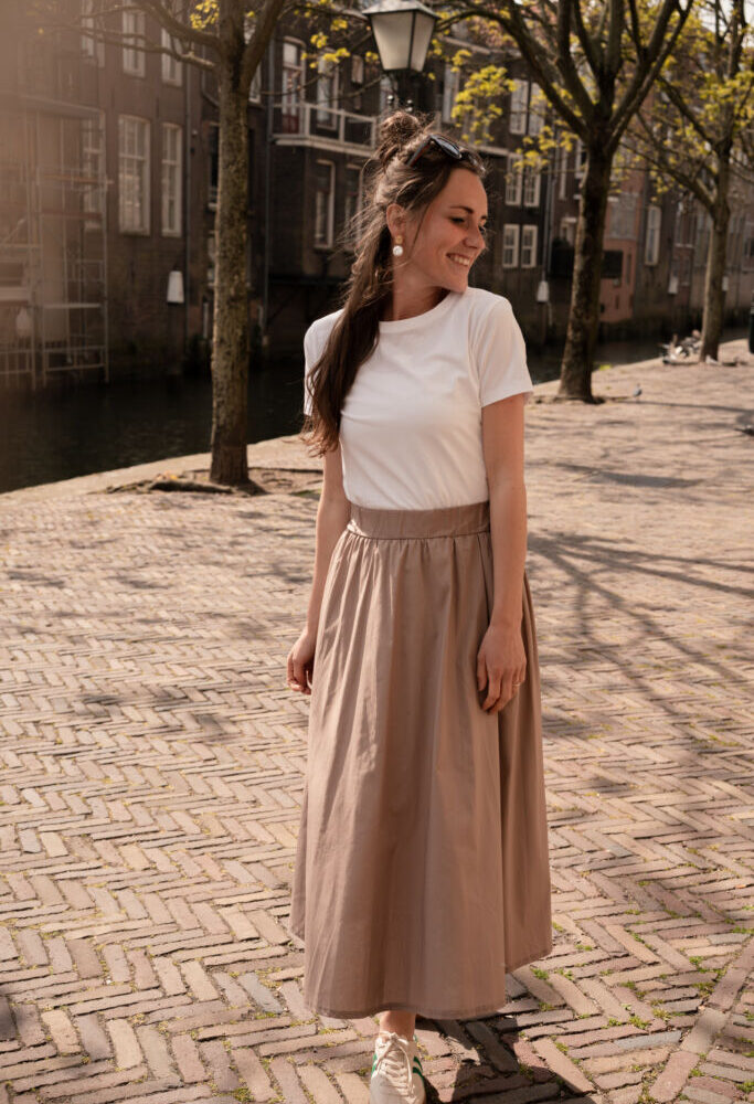 Jumelle long brown skirt