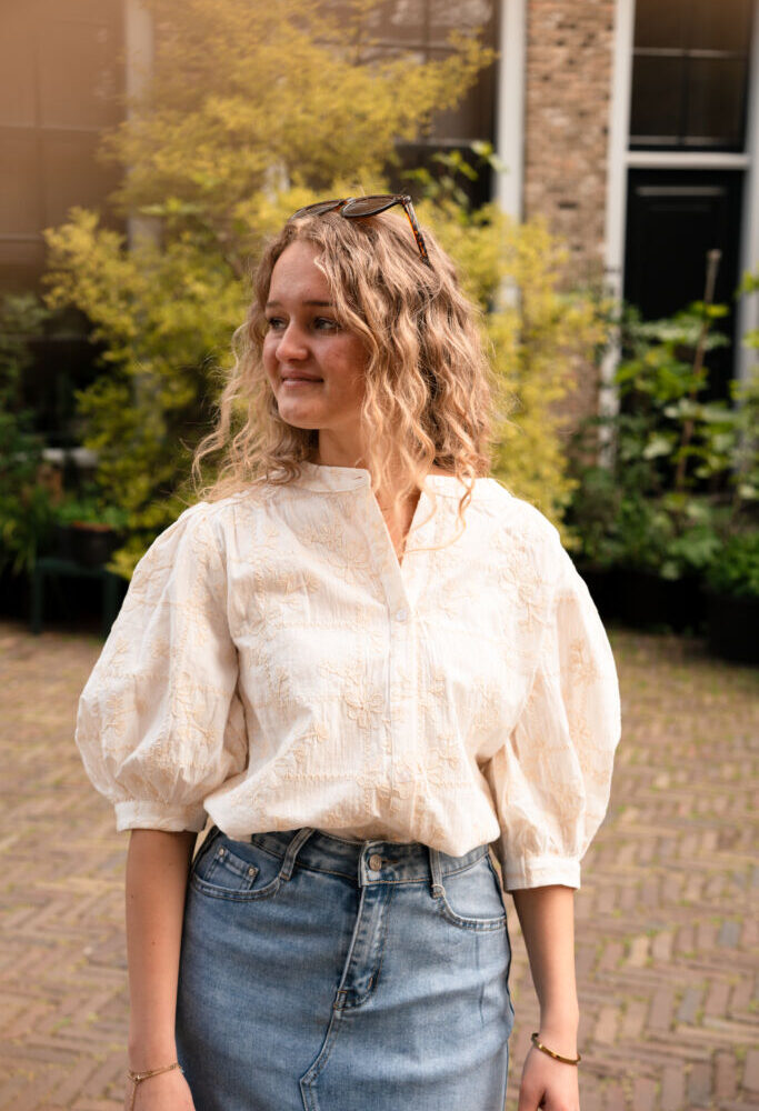 Ydence blouse Cara off-white new