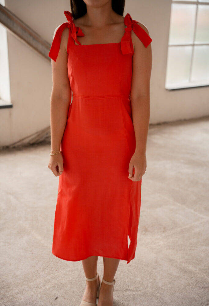 Ange dress manta koraal