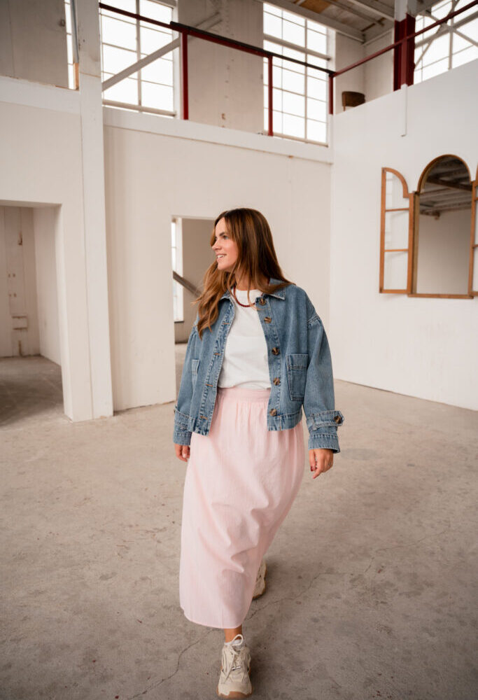 Veerle jacket spiker blue denim