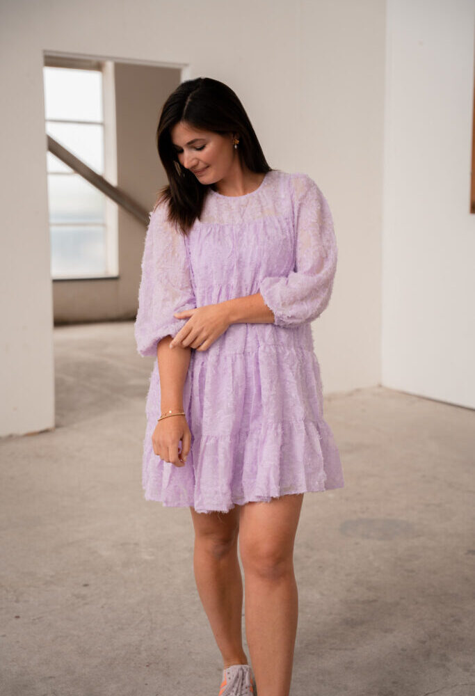 golden Lila dress boho fee
