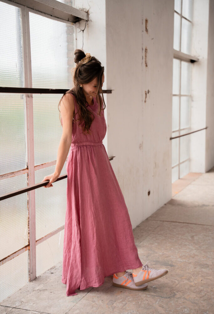 summer set linnen pink
