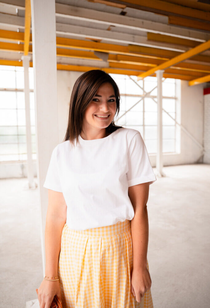 Daphne basic shirt white