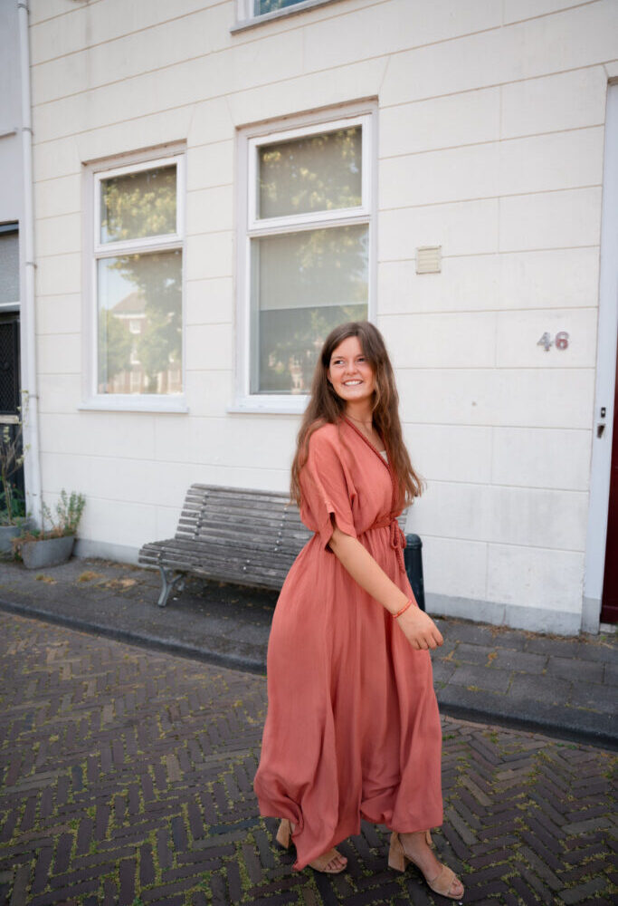 J&L dress old pink