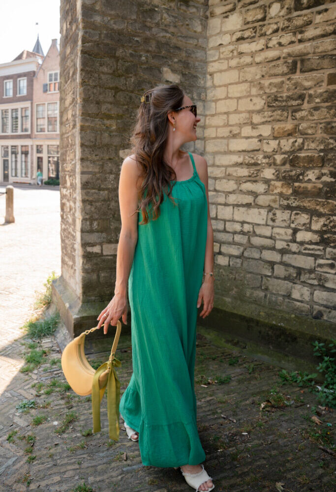 summer dress long Jo green