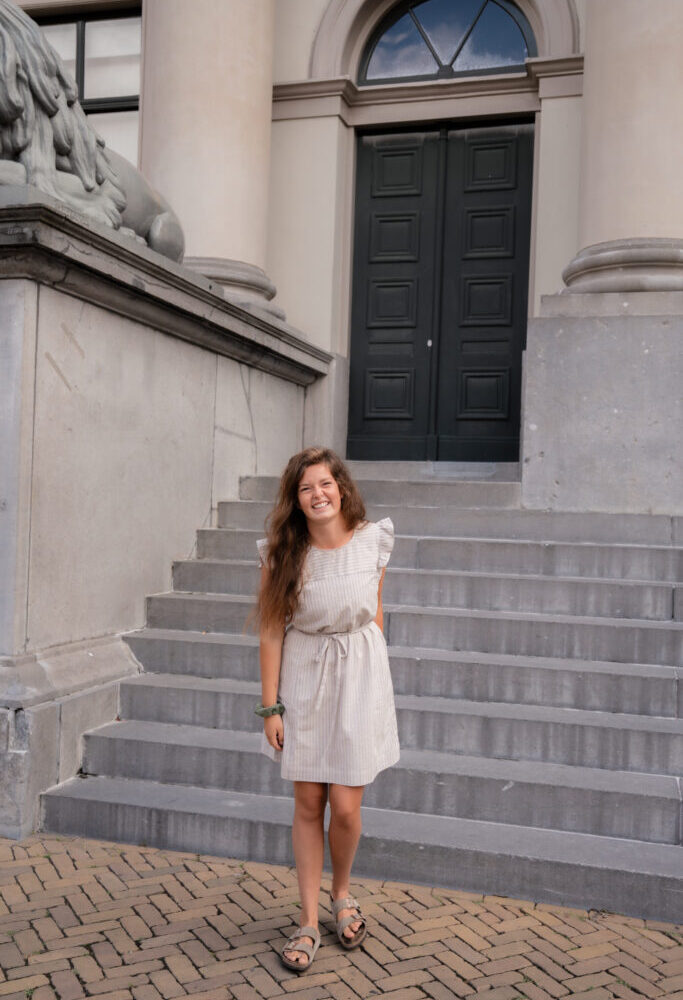 Sisters point dress bamboo blue