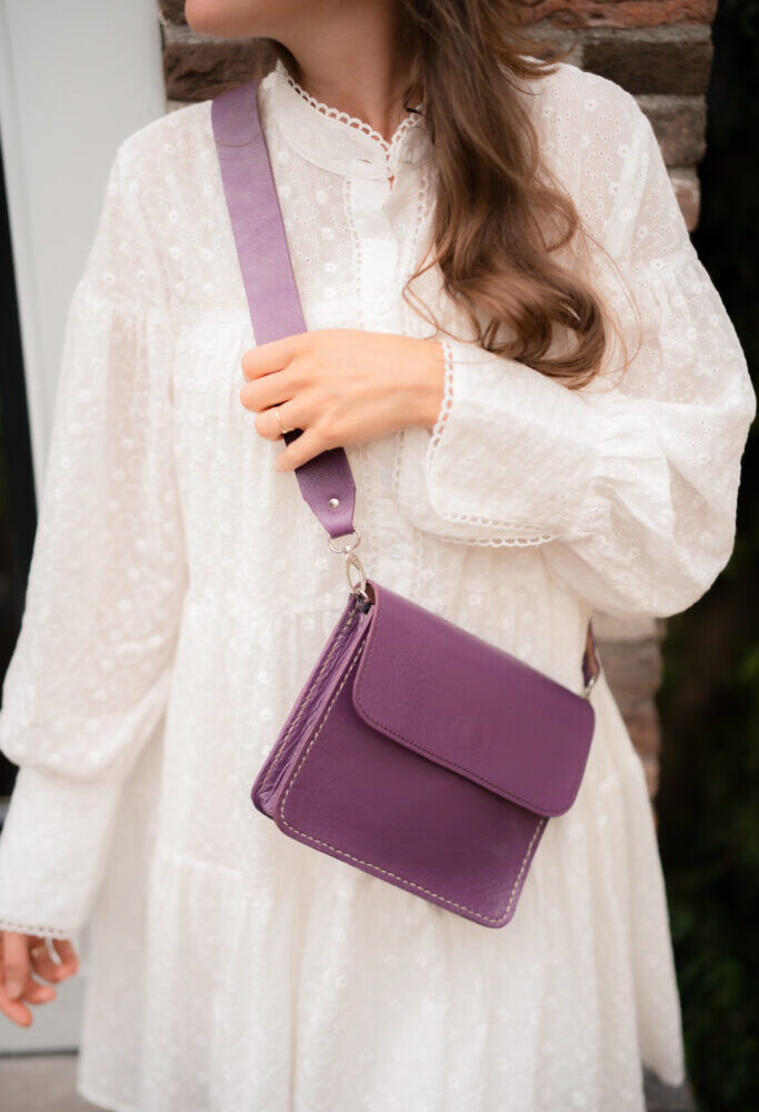 Paris bag purple