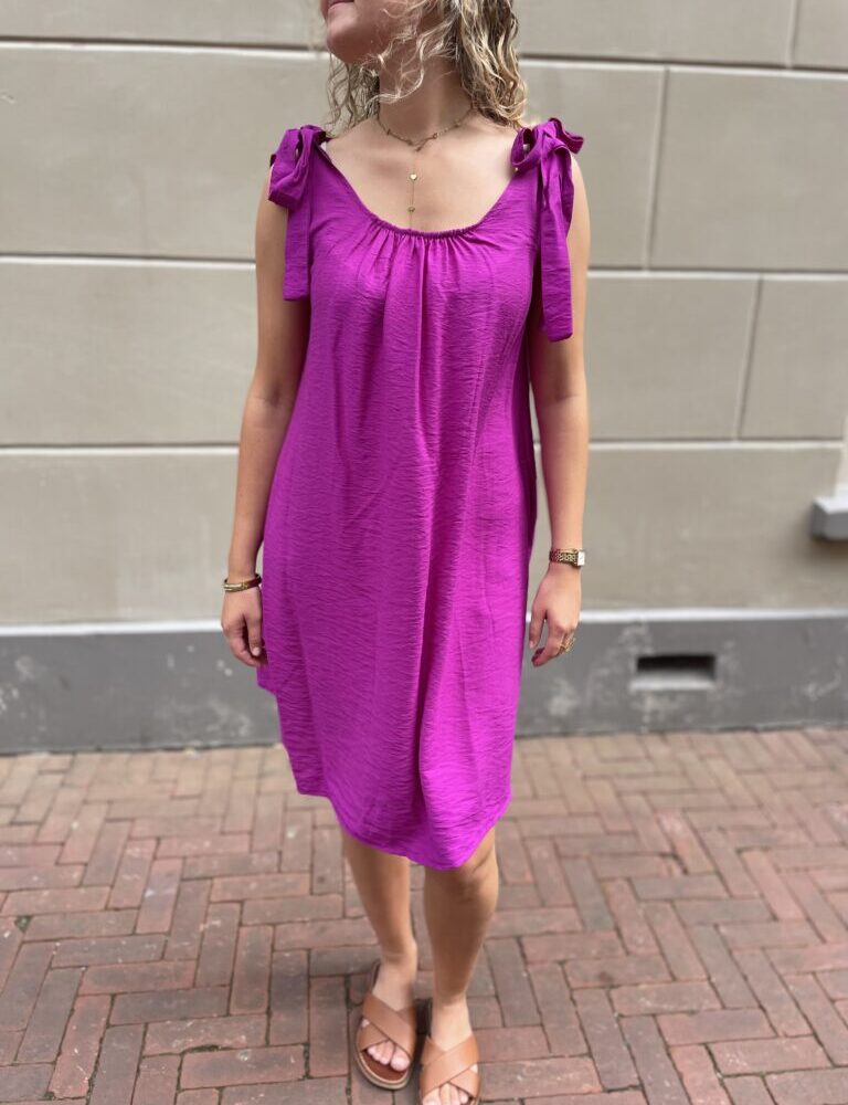 Azzurro dress 7361 magenta