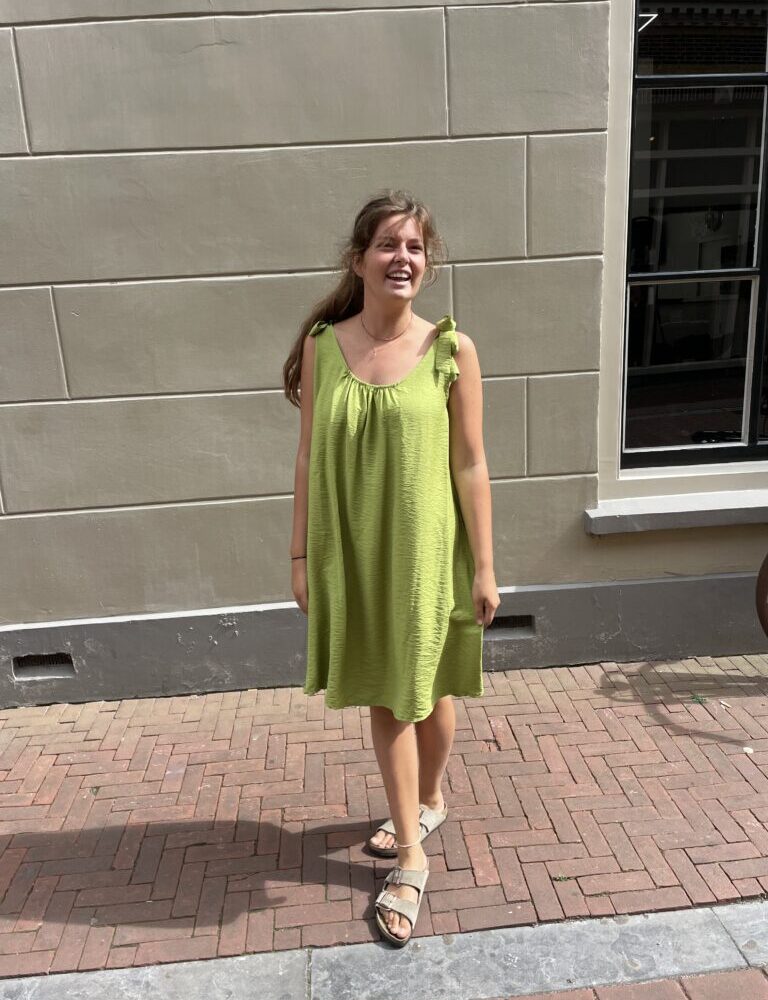Azzurro dress 7361 lime
