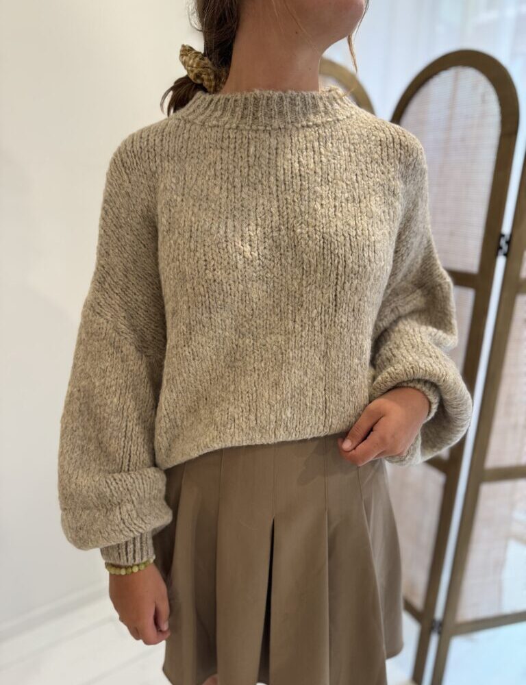 Saar knit beige
