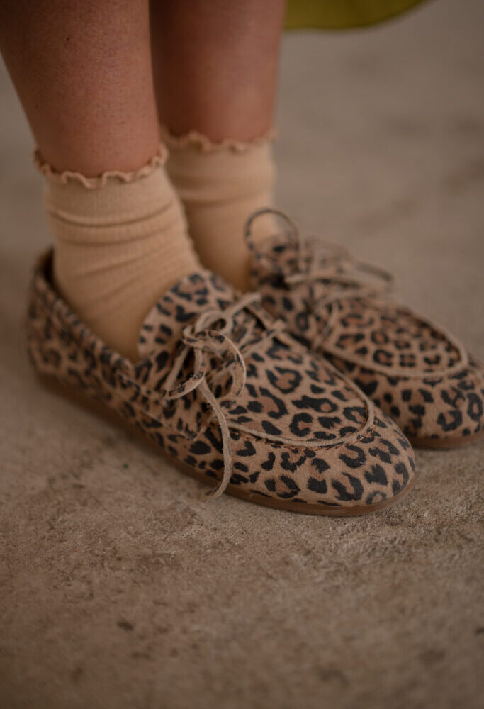 loafer leopard beige