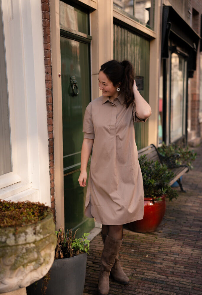 Dress 26SD031 taupe annie