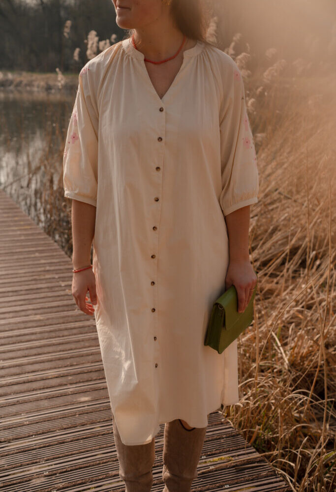 Call dress babakar beige 8027
