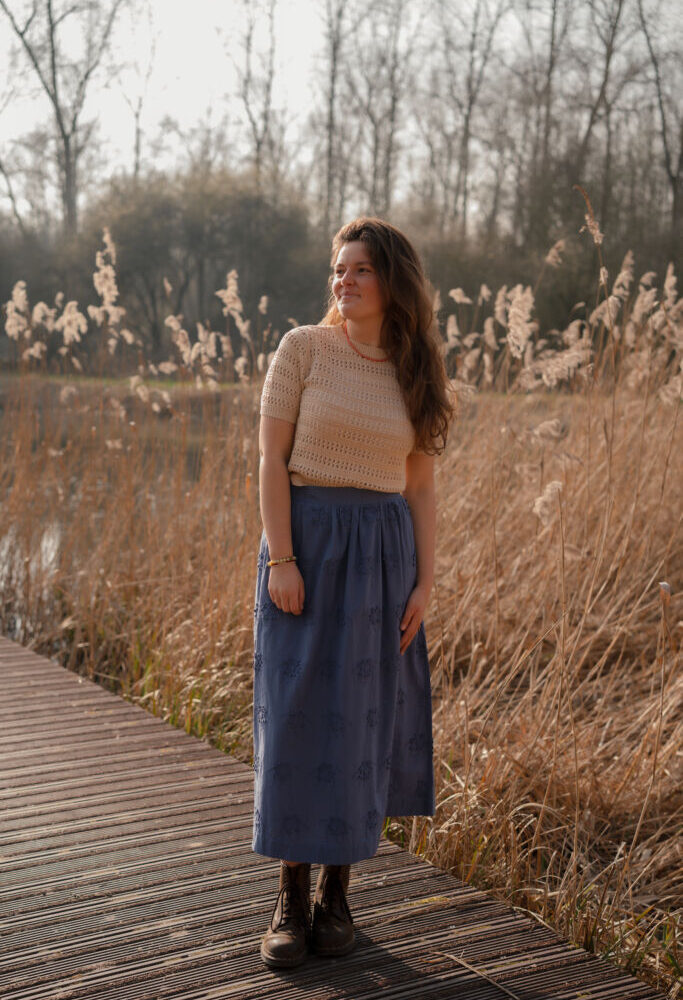 Call skirt Joyce blue 8007