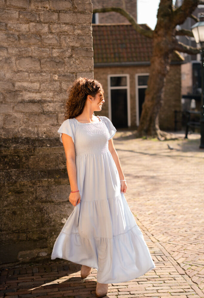 CC Fr31 dress lynn light blue