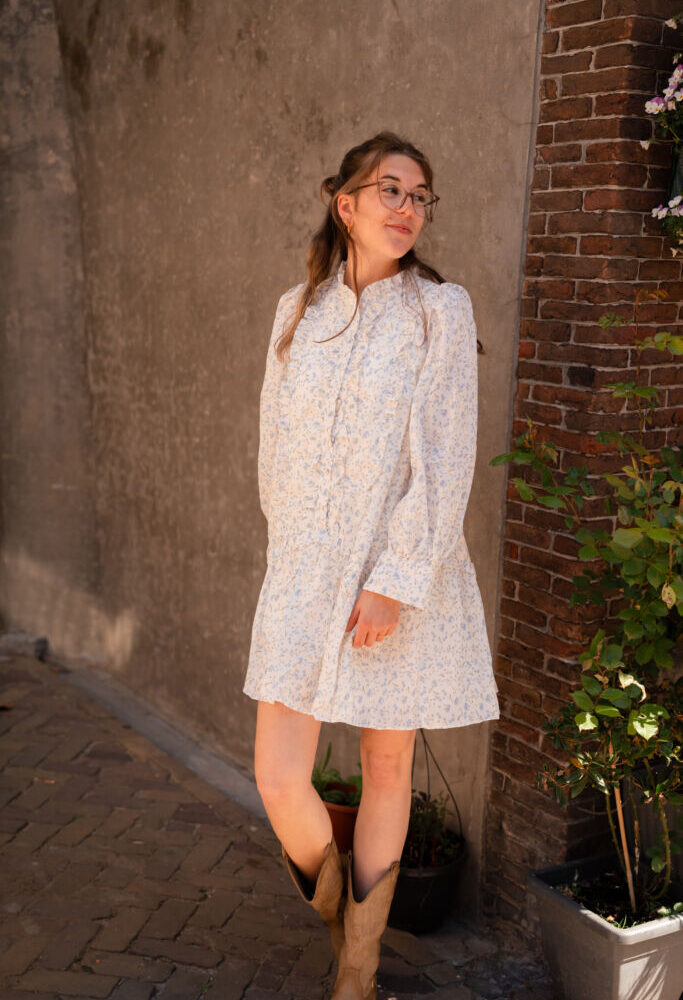 elena blue flower dress 960