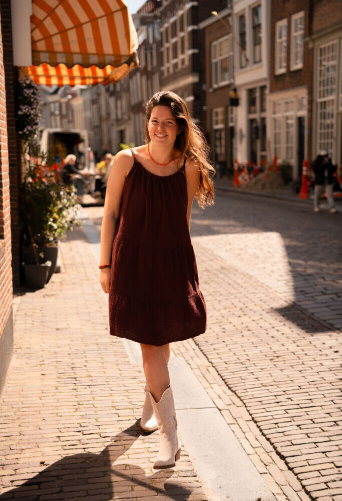 summer dress minka aubergine