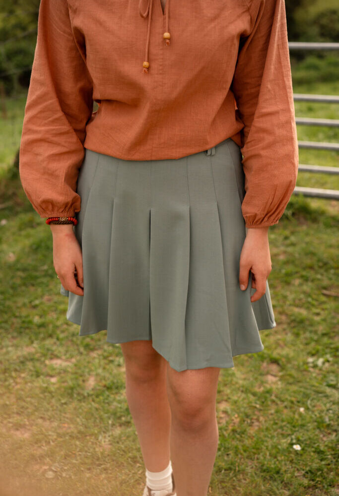 FAV tennis skirt green