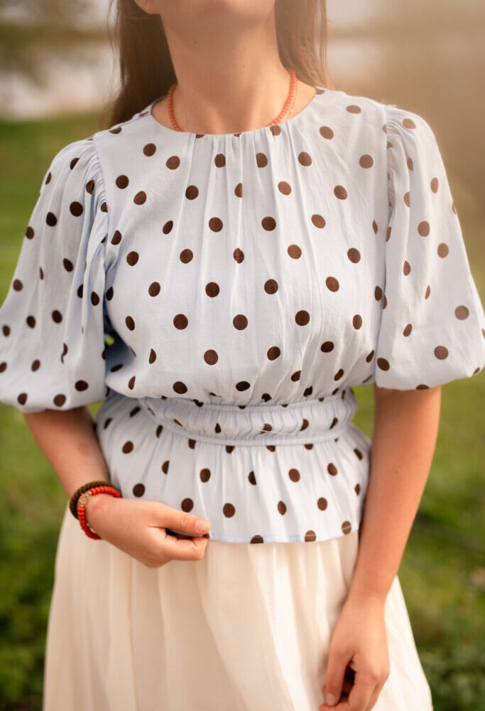 4570 top dots ivi blue brown