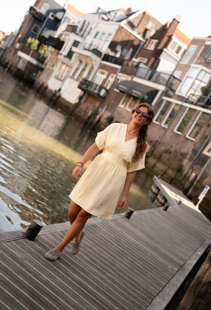 Azzurro 95265 dress florence yellow