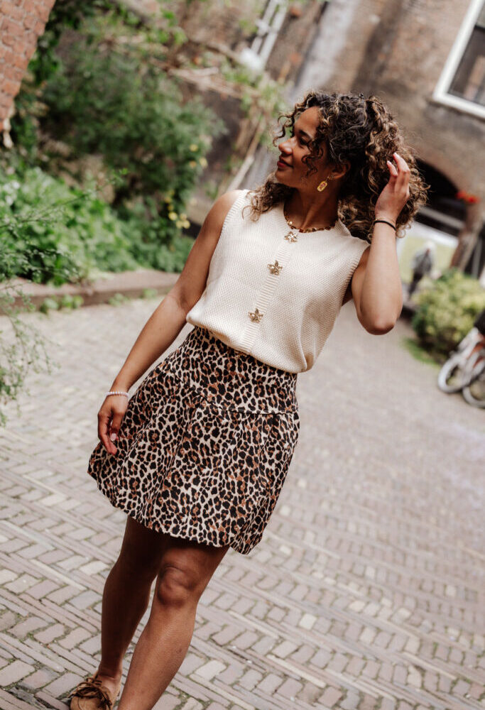 Azzurro panter balon skirt 9491