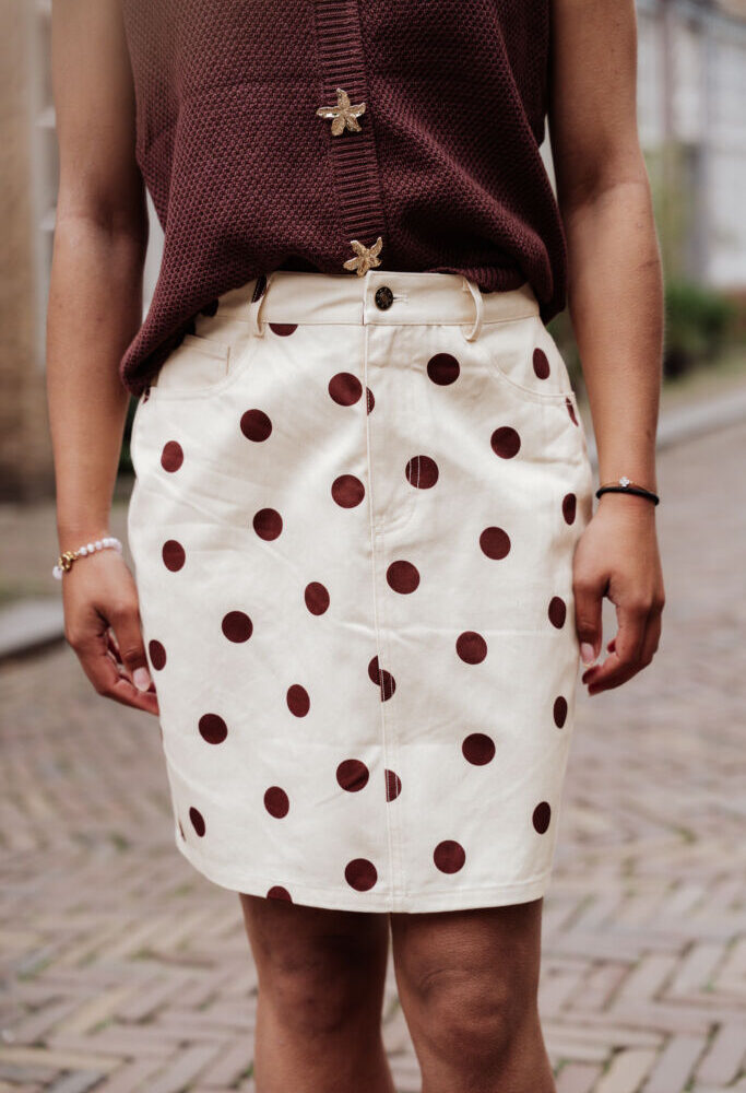 ydence skirt vivian ecru