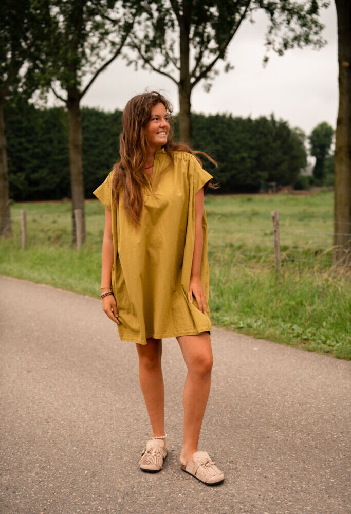 olive dress ellen bou