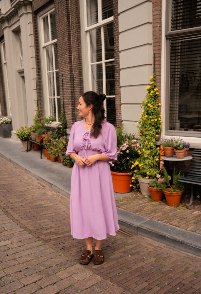 95277 lilac dress long anneke