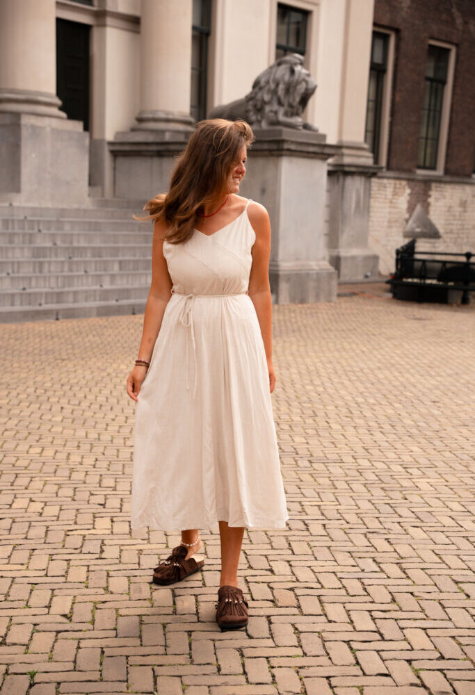 5412 beige dress bisou