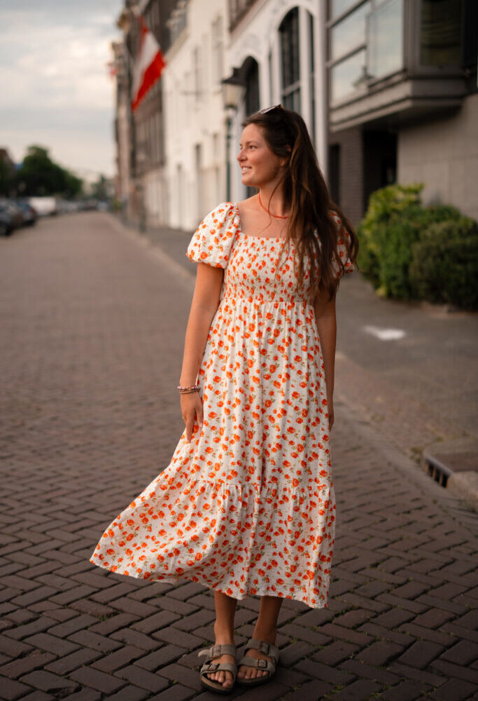 2180 portofino dress orange april