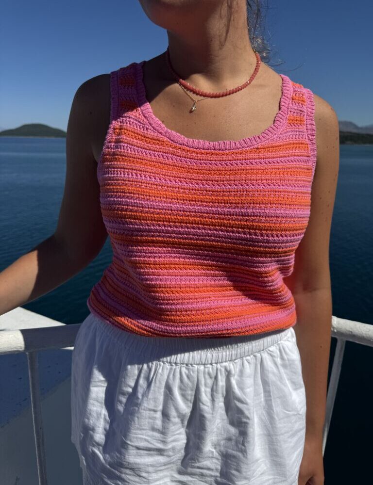 daphne 1599 top pink/orange alicante